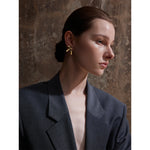 Brincos Design Folhas