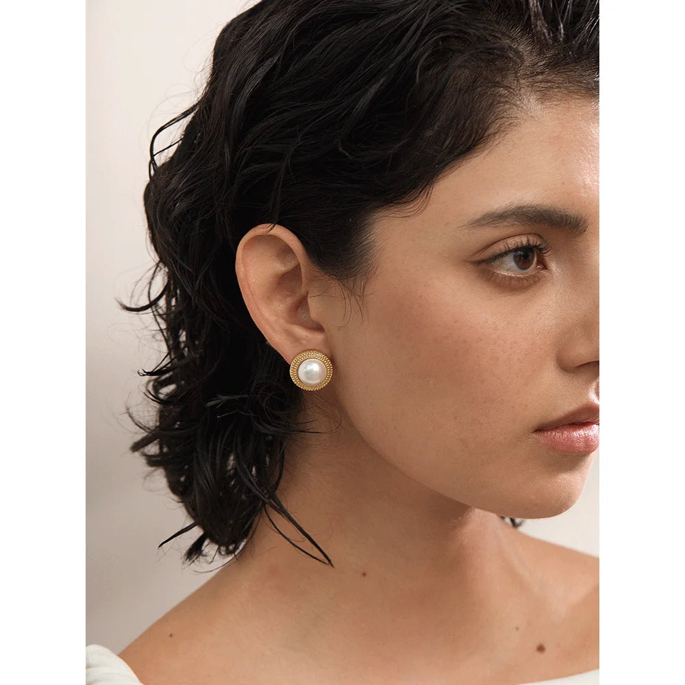 Brinco Elegante Pérolas