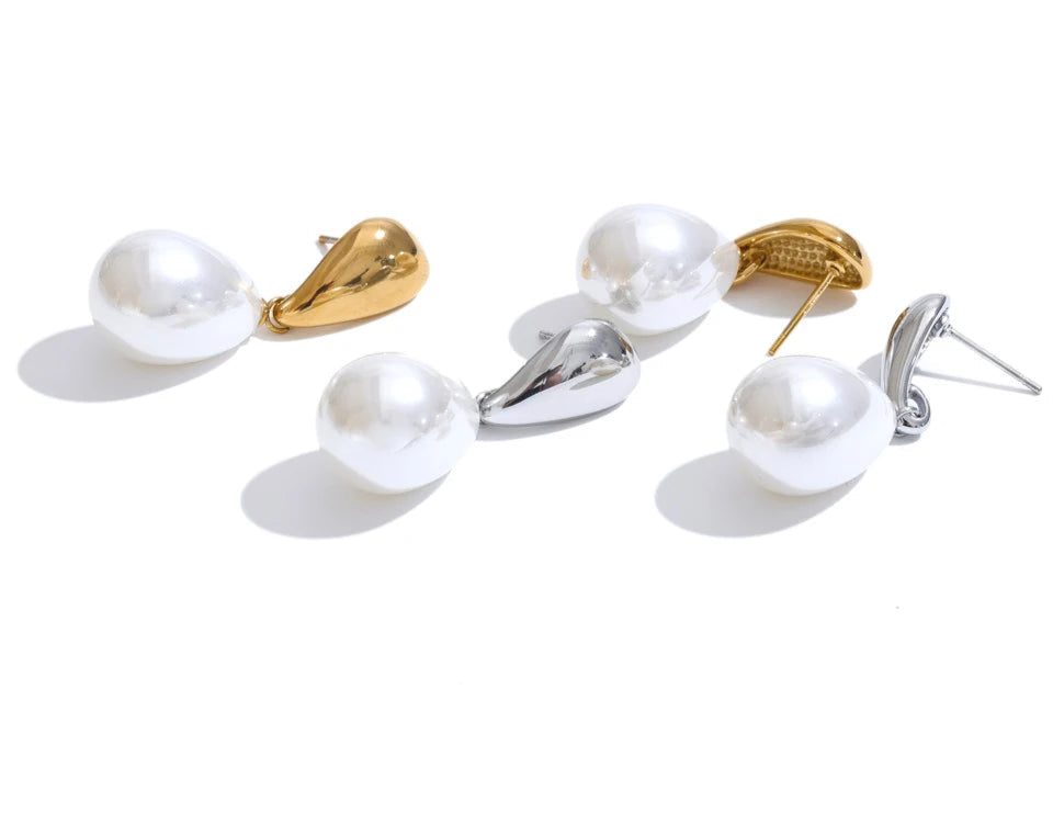 Brincos Geométricos com Pérolas