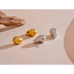 Brincos Elegantes Gota de Água