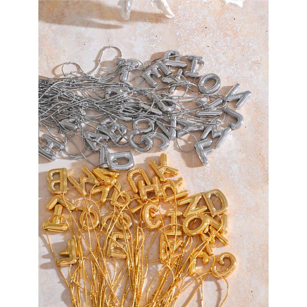 Colar personalizado letras