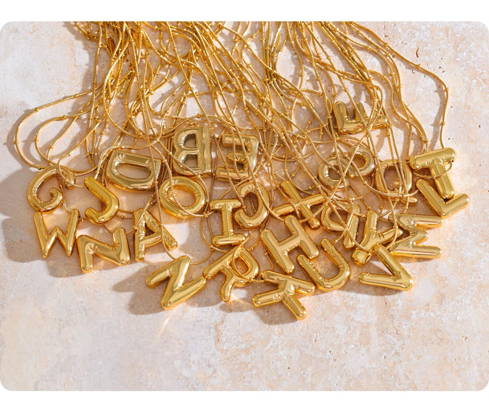 Colar personalizado letras