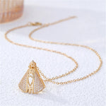 virgem maria pingente religioso oração católica