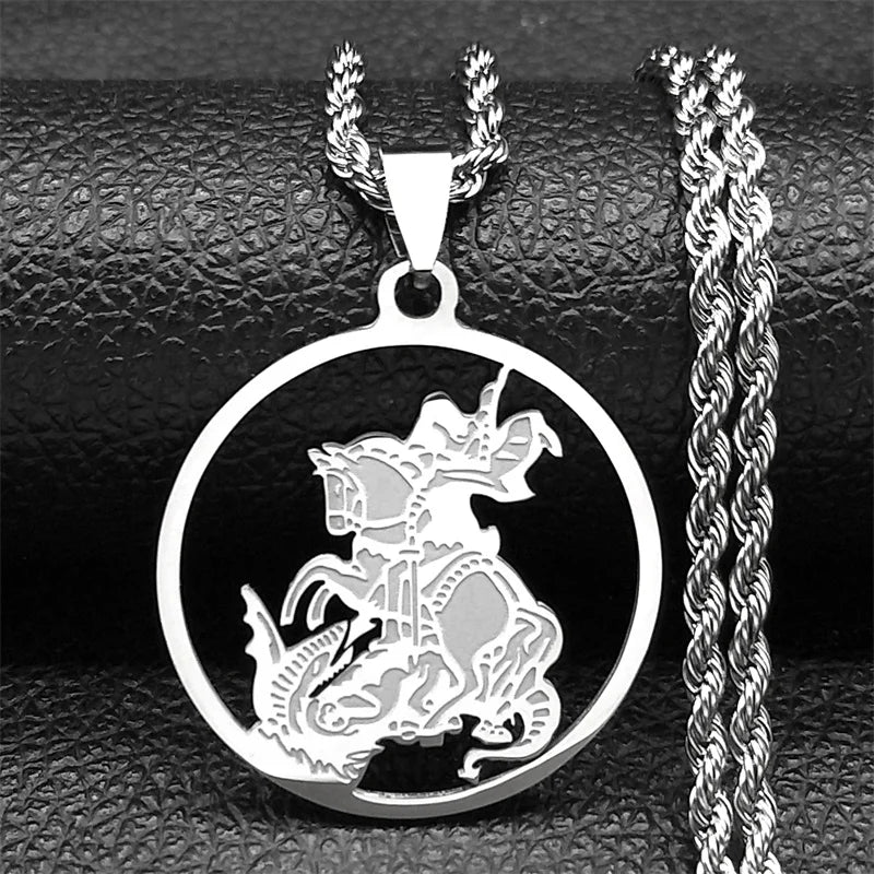 Colar São Jorge Luz e Proteção