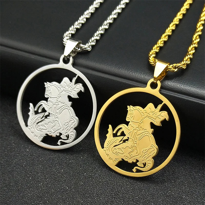 Colar São Jorge Luz e Proteção