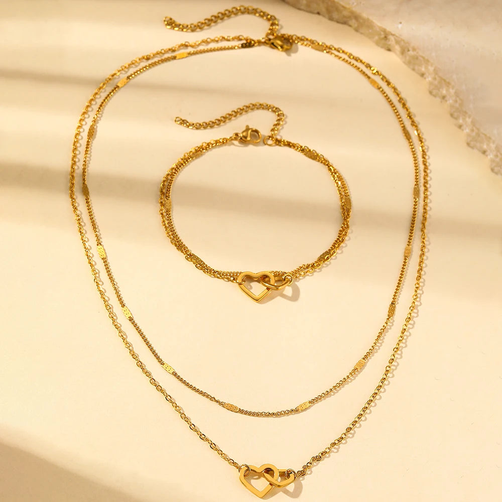 Conjunto Dois Corações