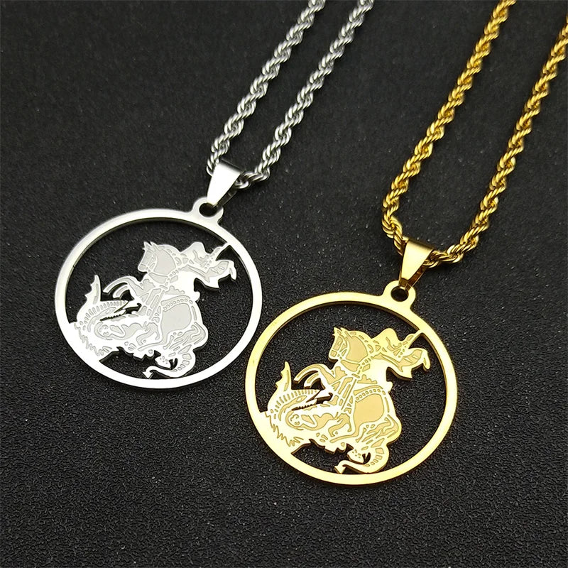 Colar São Jorge Luz e Proteção