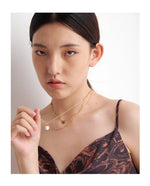 Colar Boêmio de Pingente Redondo