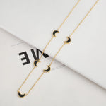 Colar Lua Conjunto de Jóias