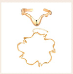 Pulseiras de punho aberto para mulheres, acessórios de joias de pulseira de braço irregular ajustável