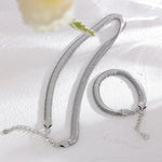 colar de corrente de aço inoxidável hip hop metal cor dourada geométrica punk moda