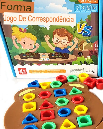Jogo Correspondência Jogo Educação Para Crianças Puzzle Para Crianças  Combina imagem vetorial de Oleon17© 348044134