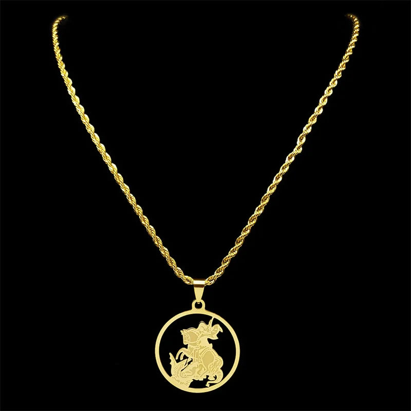 Colar São Jorge Luz e Proteção