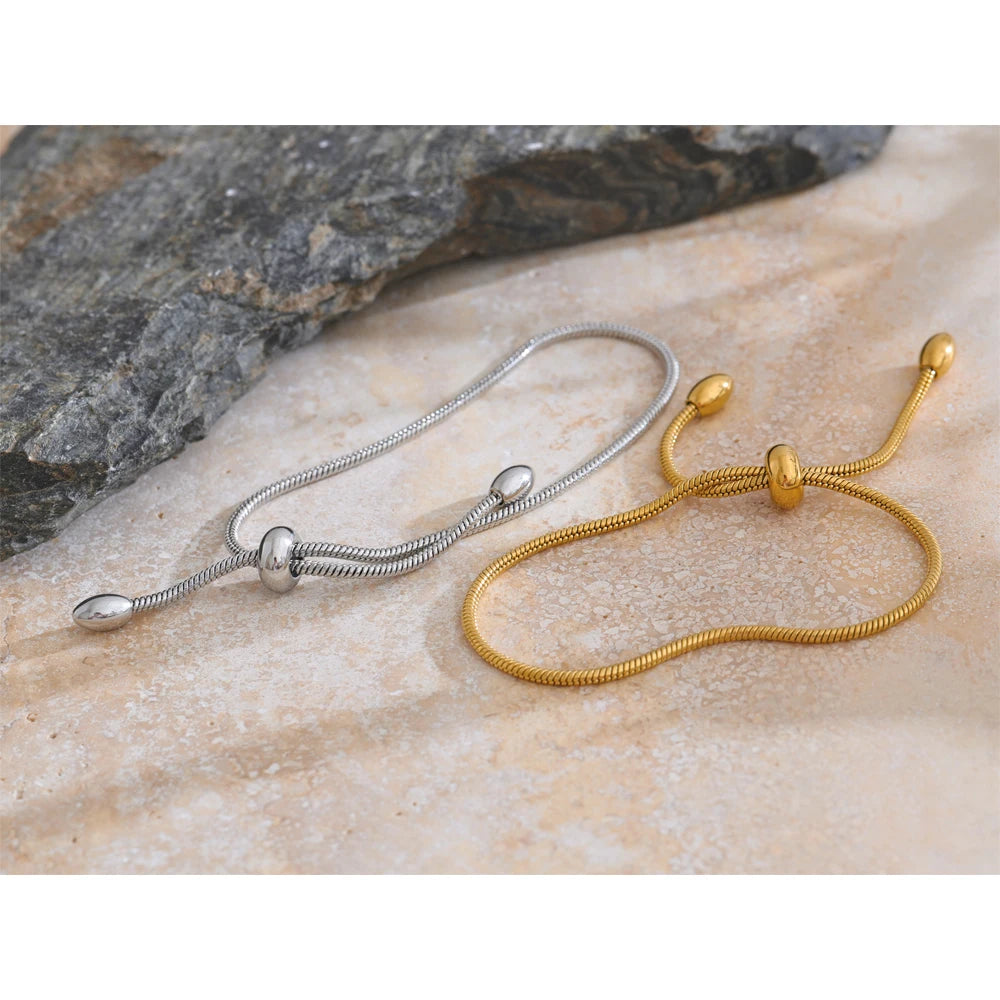 Pulseira ajustável banhada a ouro platina diariamente joias de alta qualidade