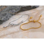 Pulseira ajustável banhada a ouro platina diariamente joias de alta qualidade