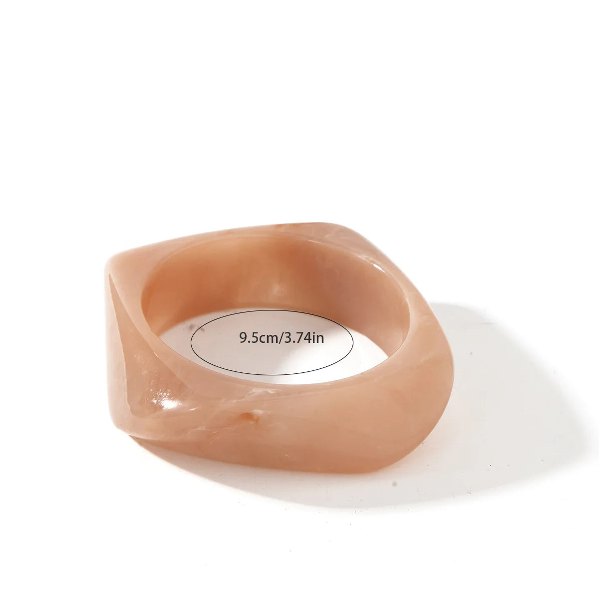 Pulseiras geométricas irregulares