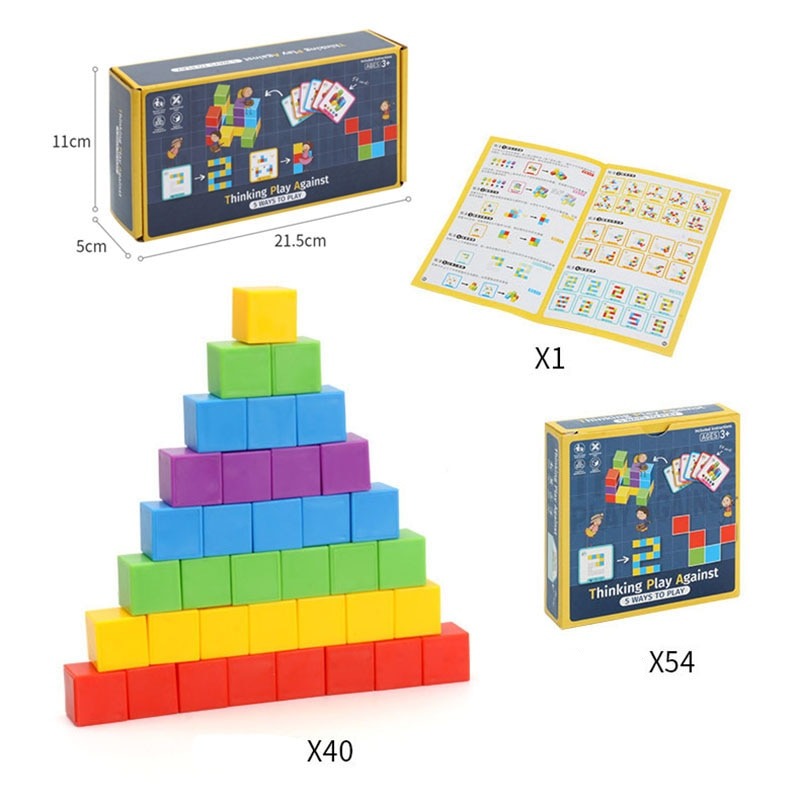 Quebra-blocos criança - Blocos jogo quebra-cabeça Brain Toy  Jogo blocos  3D coloridos inteligência quebra-cabeça, presente educacional montessori  para crianças Pasukit : : Brinquedos e Jogos