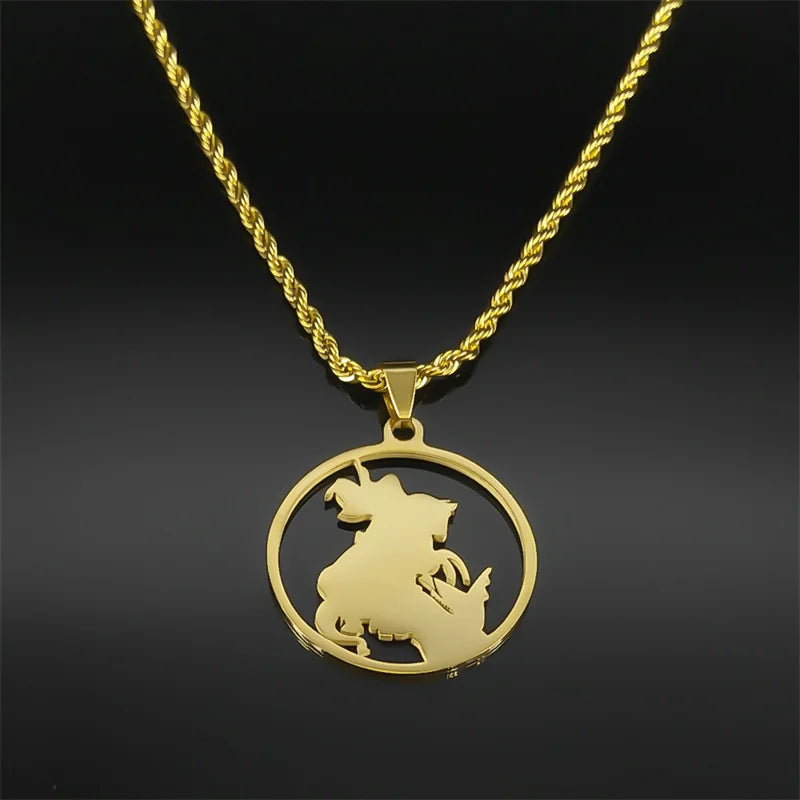 Colar São Jorge Luz e Proteção