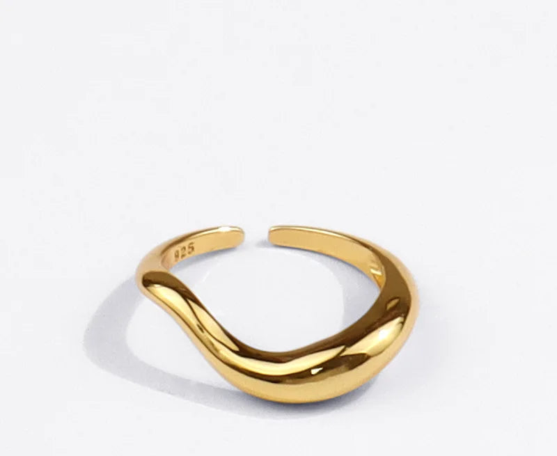 anel torcido geometria criativa moda temperamento suave jóias francesas luxo artesanal