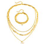 Conjunto de joia de perola