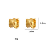 Brinco arte geométrica feminino moderno e sofisticado