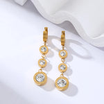 brincos para mulheres moda novo presente de festa orelha balançar joias