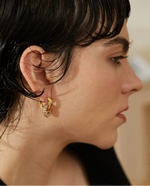 Brincos brilhantes zircônia cúbica