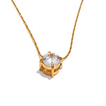 colar brilhante zircônia cúbica