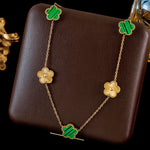 Conjunto de Joias Flor de Ameixa