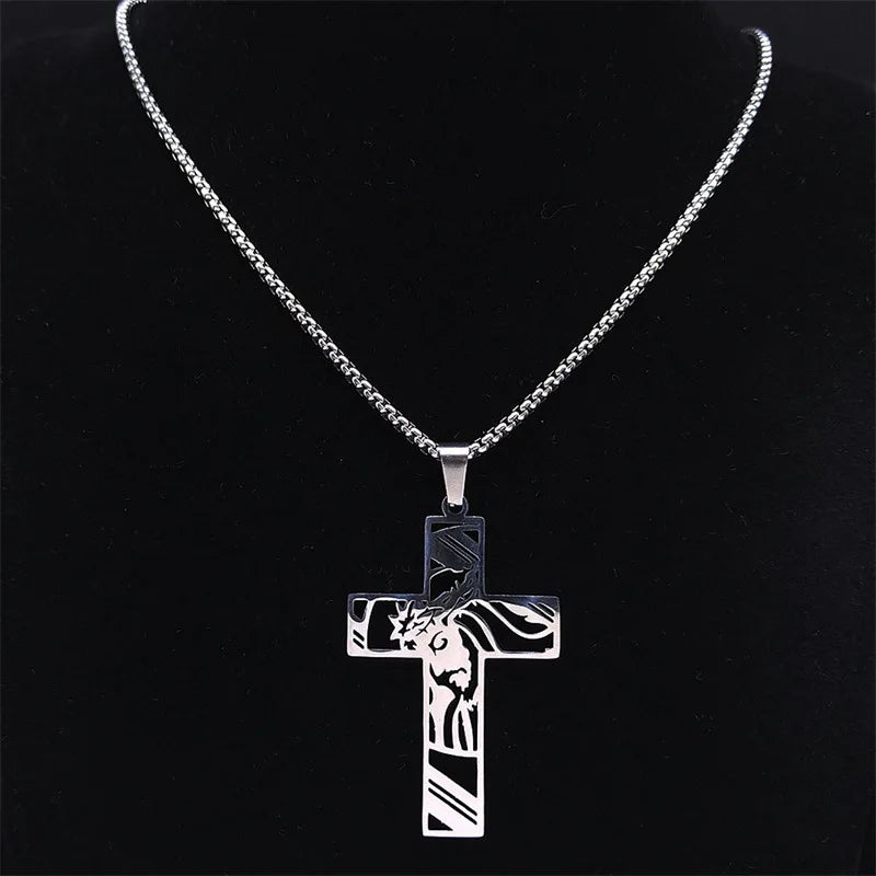 colar pingente de jesus