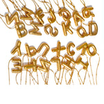 Colar personalizado letras dourado