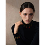 cereja gota corrente colar pulseira pulseira 18k banhado a ouro jóias delicadas