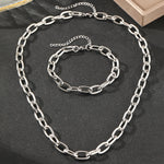 Colar de aço inoxidável fino minimalista única corrente colar fino colorfast alta qualidade colar ajustável para jóias femininas