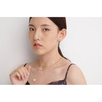 Colar Boêmio de Pingente Redondo