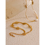 Colar flor e pulseira conjunto moda joias