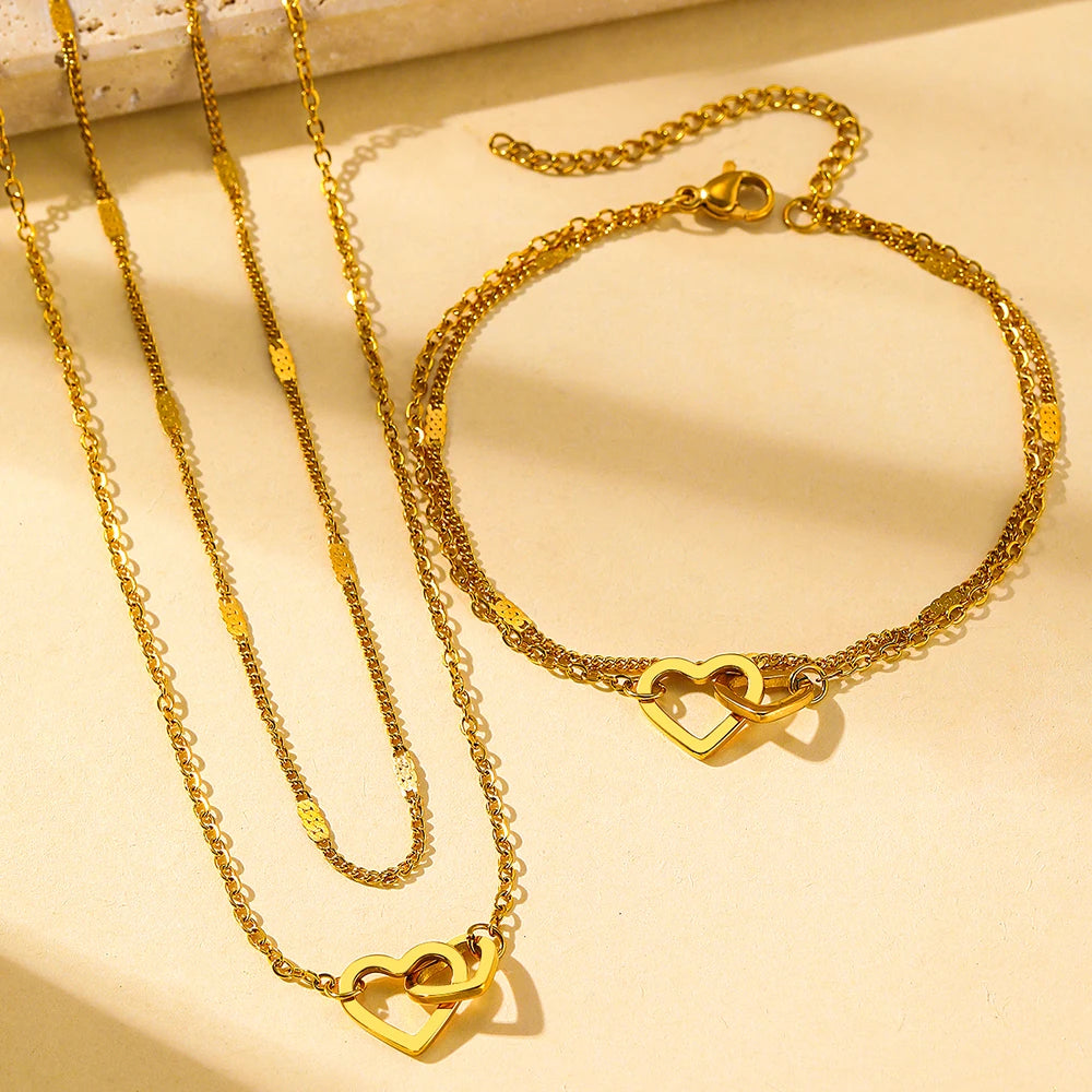 Conjunto Dois Corações