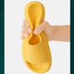 chinelo nuvem amarelo