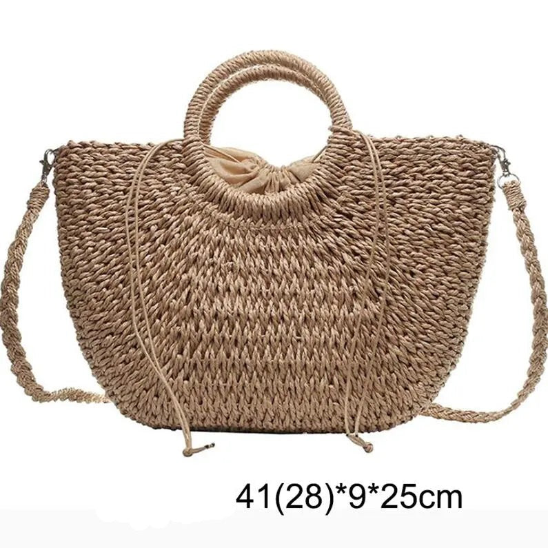 bolsa feminina palha