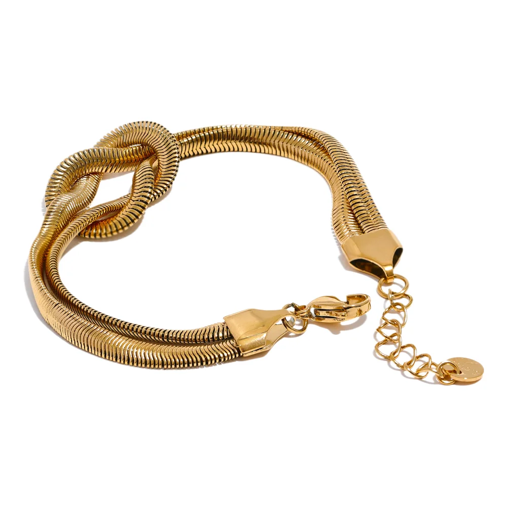 Colar nó dourado