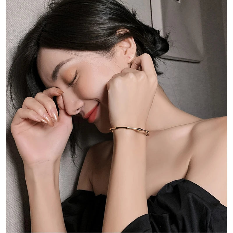 Pulseira Bambu Dourado