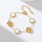 Conjunto de Joias Flor de Ameixa