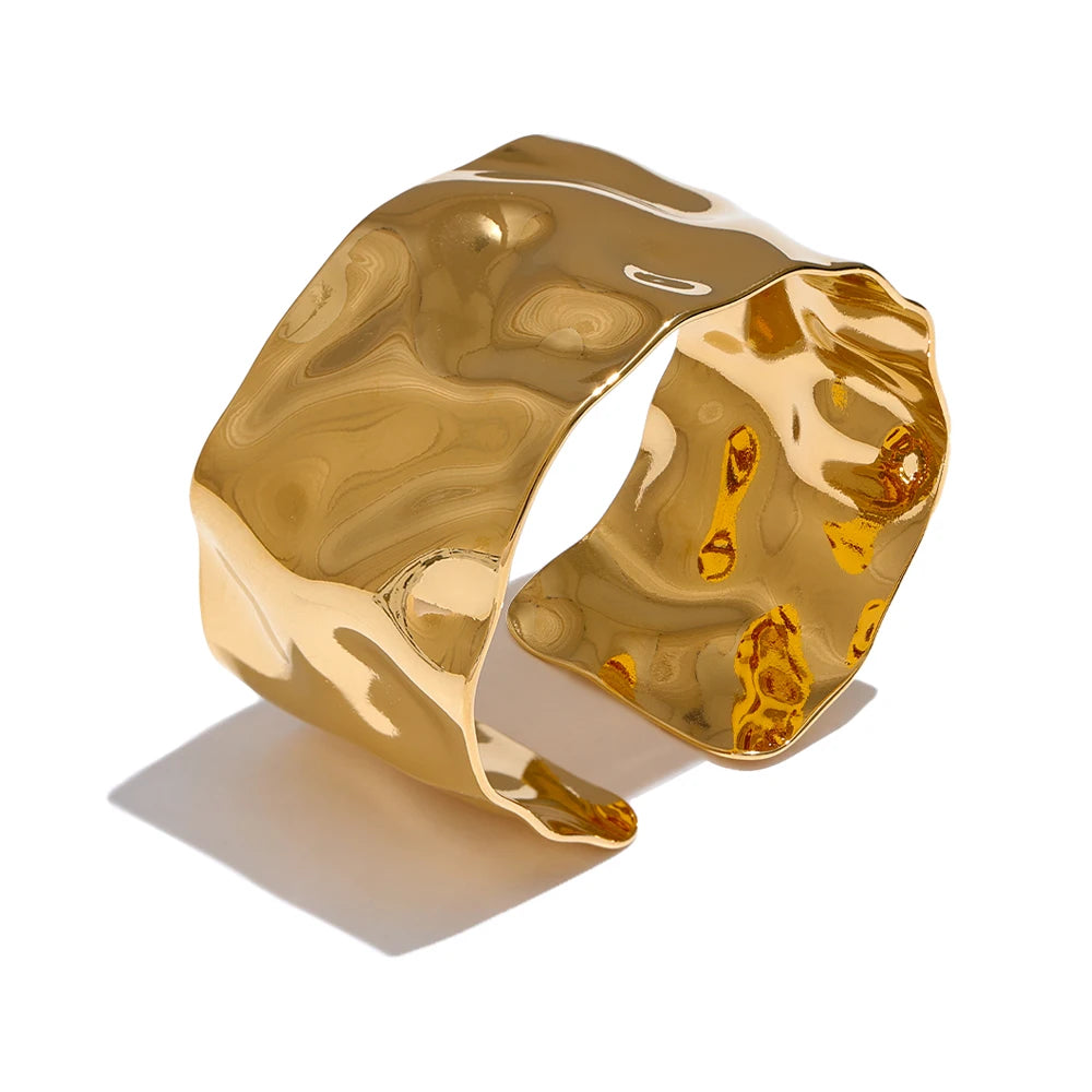 pulseira dourada loomip