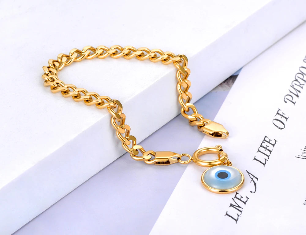 Pulseira cor ouro