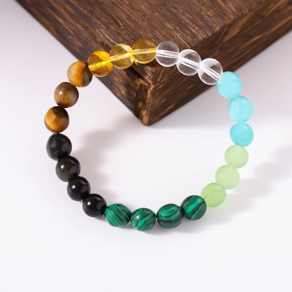 Pulseira de 9 estilos, pulseira de dinheiro, pulseira de proteção de vaivém, pulseira de aterramento e proteção, pulseira de auto-amor