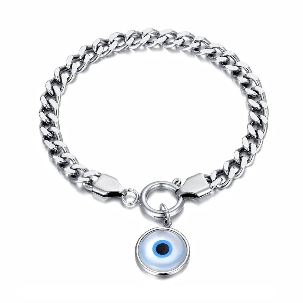 Pulseira prata proteção
