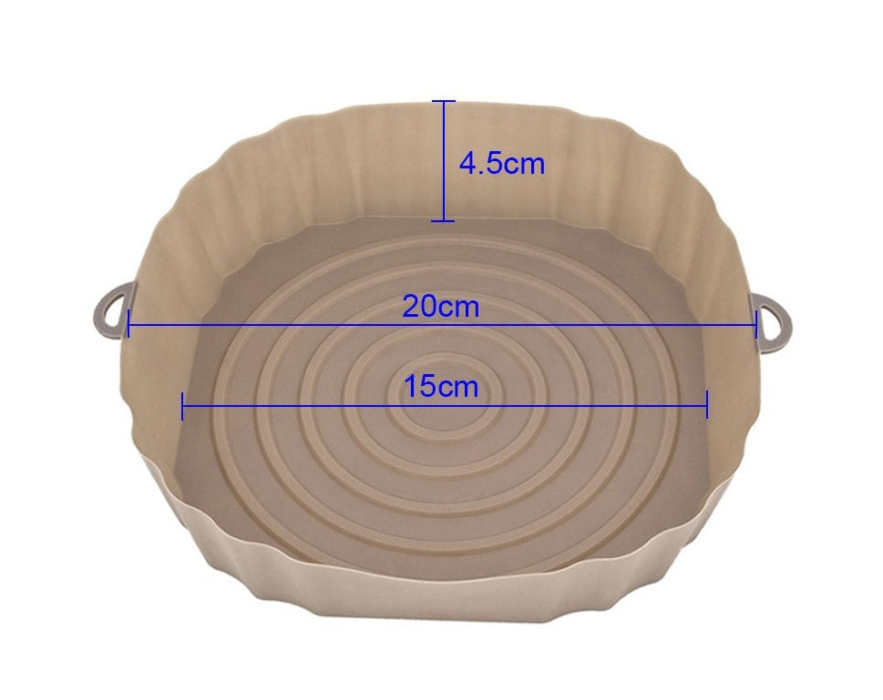 forma de silicone para airfryer