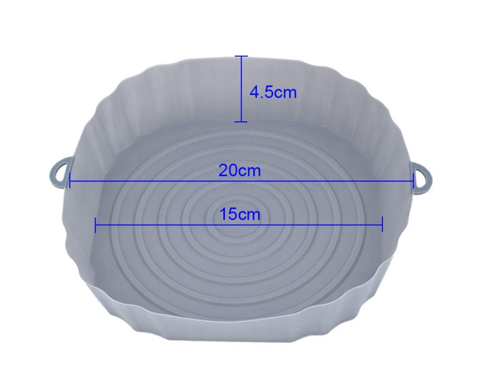 forma de silicone para airfryer