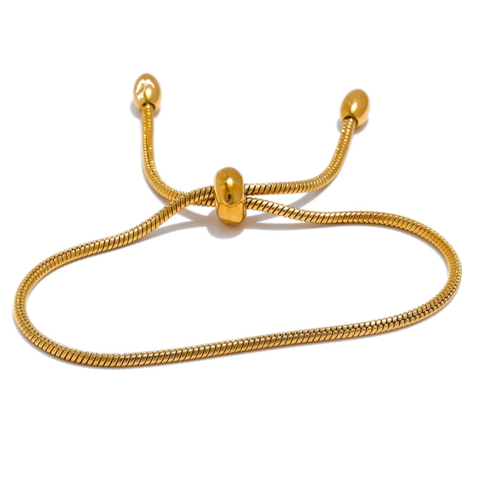 Pulseira ajustável banhada a ouro platina diariamente joias de alta qualidade 