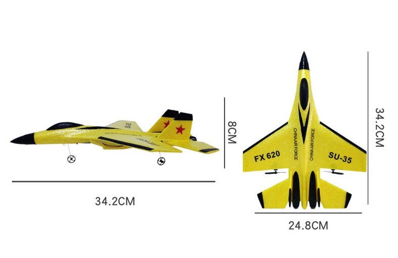 avião de controle remoto