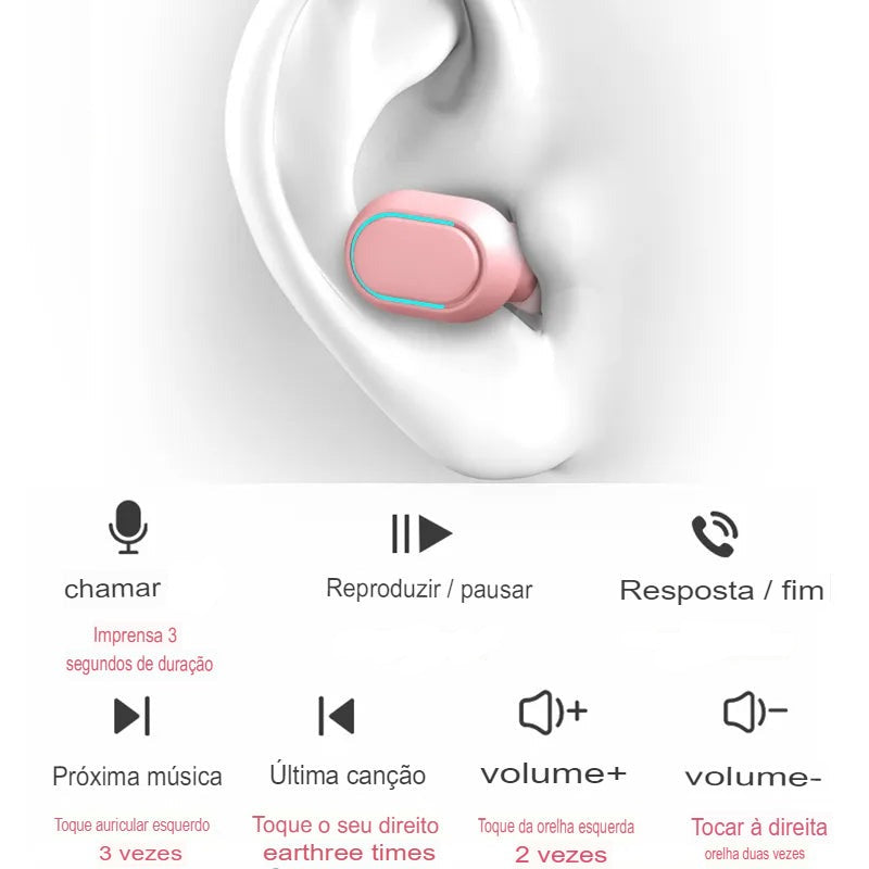 fone de ouvido bluetooth